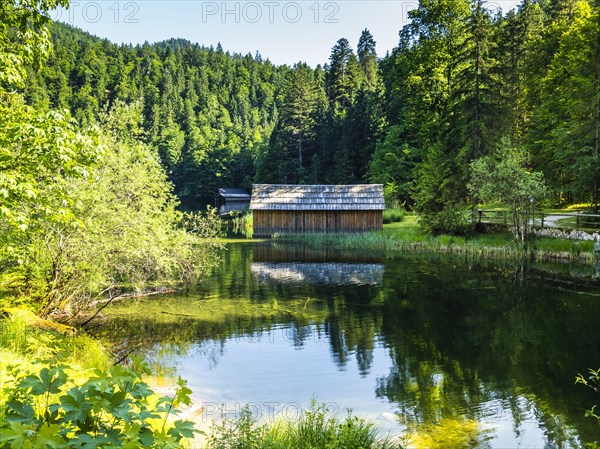 Fischerhutte am Toplitzsee