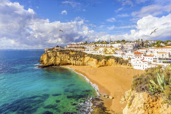 Wide sandy beach