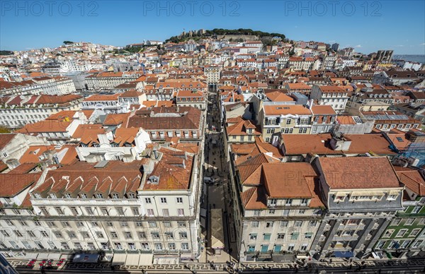 View over the city from Elevador de Santa Justa