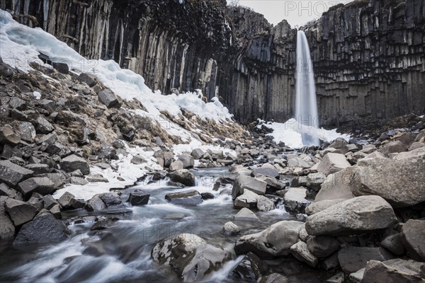 Svartifoss Waterfall