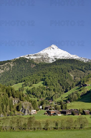 View from Molltal to Wasserradkopf 3032 m