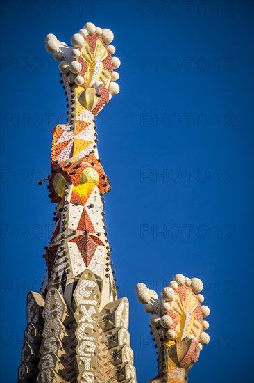 Basilica de la Sagrada Familia of architect Antoni Gaudi