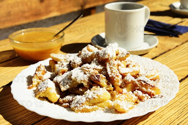 Kaiserschmarrn on the Hutzenalm