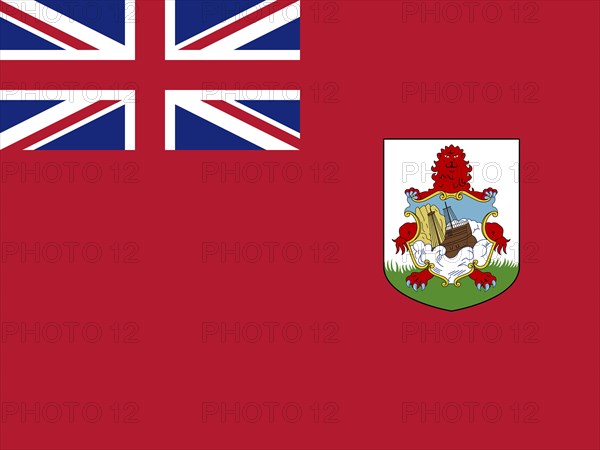 Official national flag of Bermuda