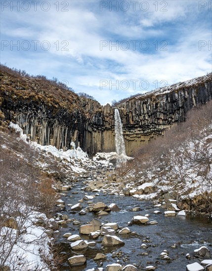 Svartifoss Waterfall