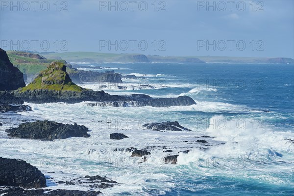 Coast with rock formation