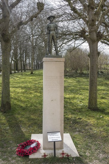 Monument for soldiers from Nepal