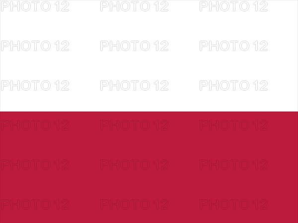 Official national flag of Poland