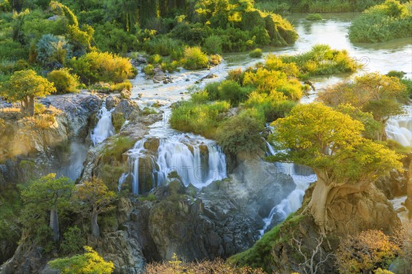 Epupa Falls at Sunrise