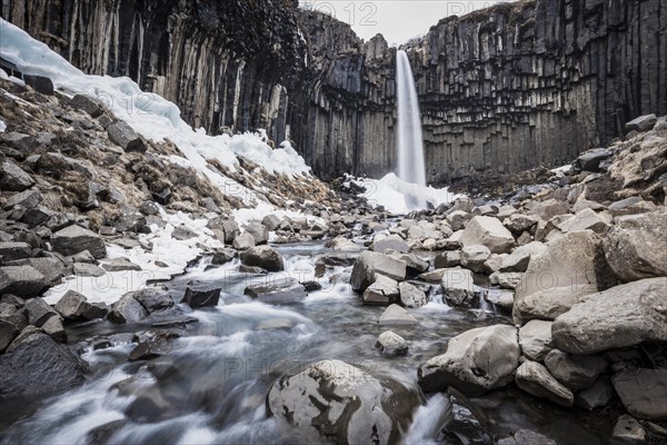 Svartifoss Waterfall