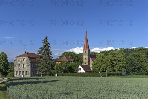 Late Gothic hall church from 1488 the St. Egidienkirche