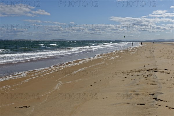 Long sandy beach