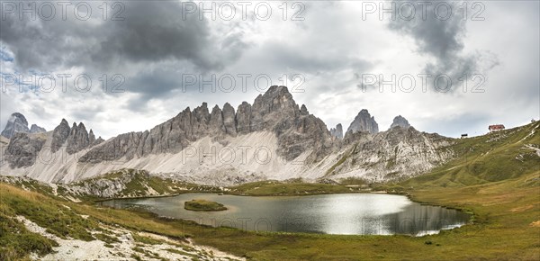 Lago dei Piani at the Three Peaks Cottage with Paternkofel