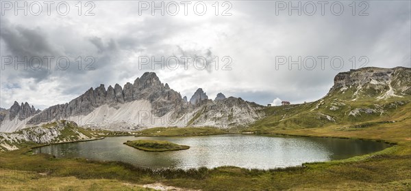 Lago dei Piani at the Three Peaks Cottage with Paternkofel