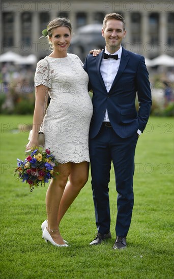 Bridal couple