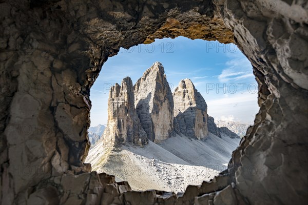 View from war tunnel