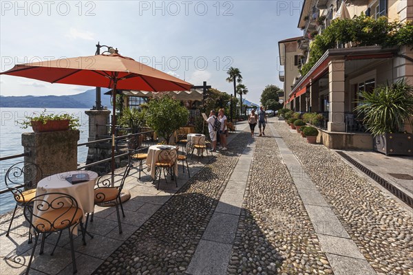 Waterfront with restaurants