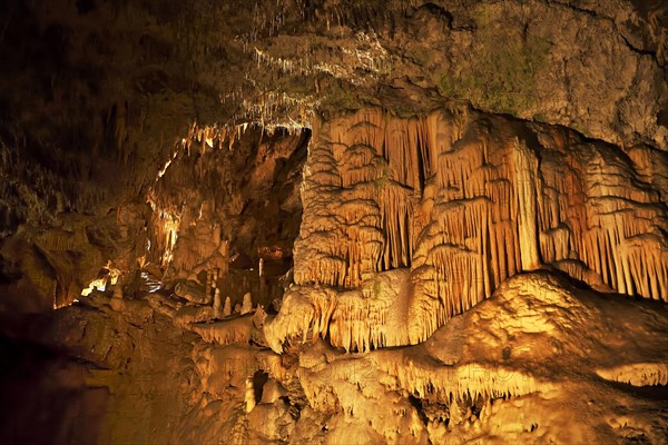 Stalactites and stalagmites