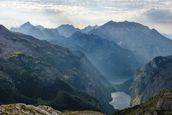 View on the lake Obersee