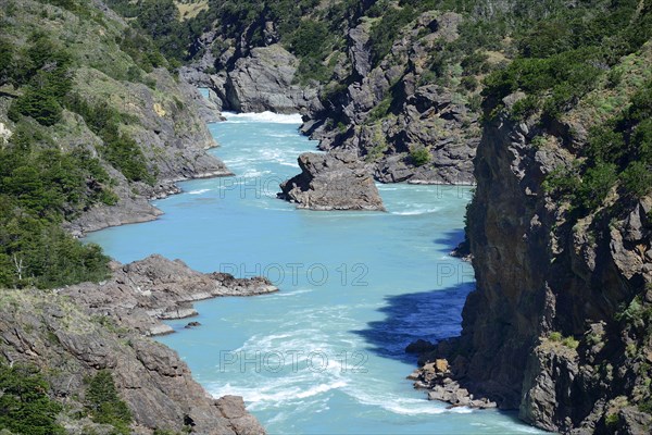 Canyon of Rio Baker