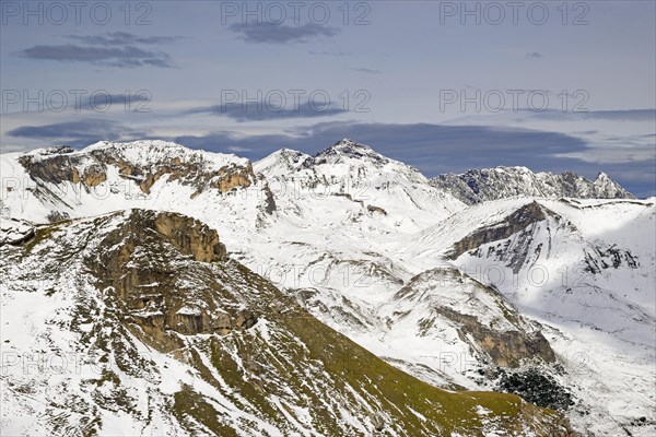 View from the Hochtor to the Steinandlkopf