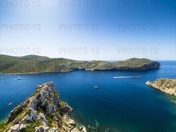 Natural harbour and lagoon of Cabrera