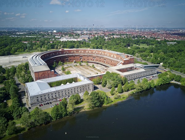 Former Nazi party rally grounds at the large Dutzendteich