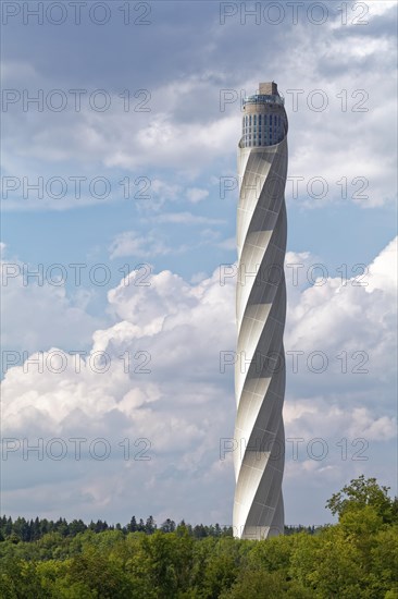 Thyssenkrupp test tower for elevators with visitor platform