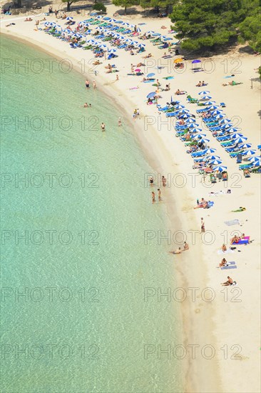 Bathers at Cala Galdana