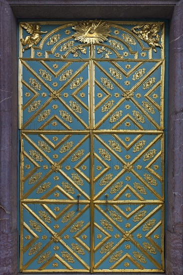 Entrance of the baroque Trinity Church