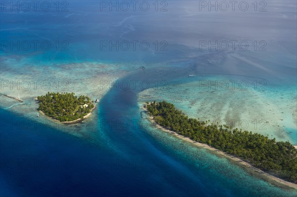 Aerial of Rangiroa