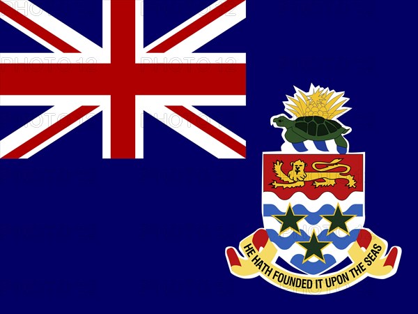 Official national flag of the Cayman Islands