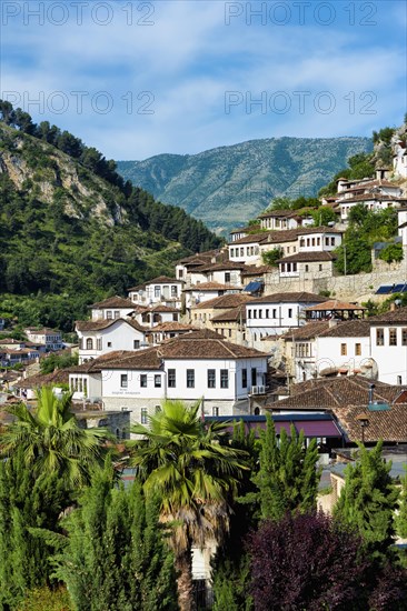 Ottoman houses built on the hills