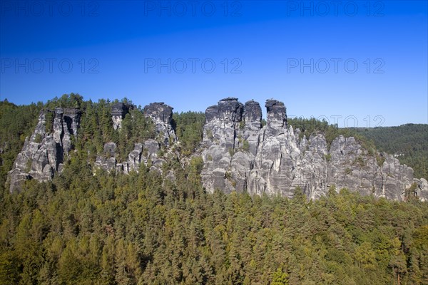 Schrammsteine in the Elbe Sandstone Mountains