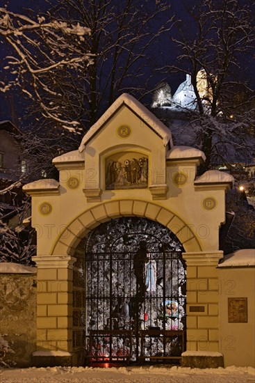 Lourdes grotto of the Franciscan monastery