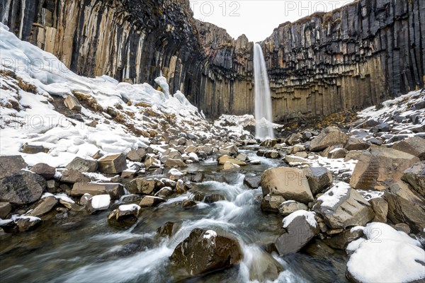 Svartifoss Waterfall