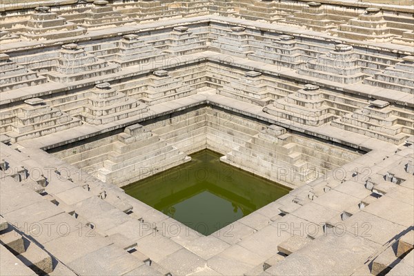 Stepped square water tank