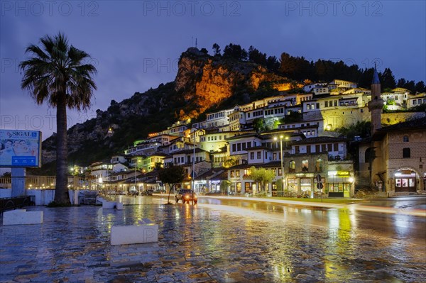 Ottoman houses and castle rocks