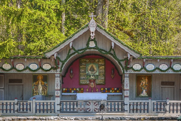 Exterior altar