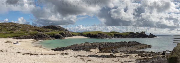 Sandy beach Clachtoll Beach