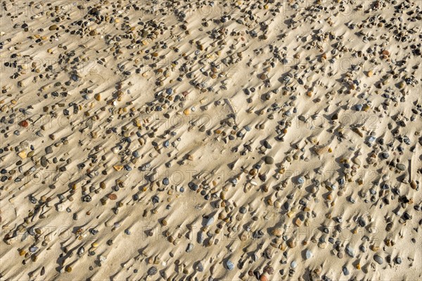 Small stones on the beach