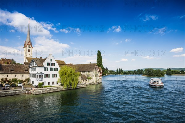 Old town on the Rhine