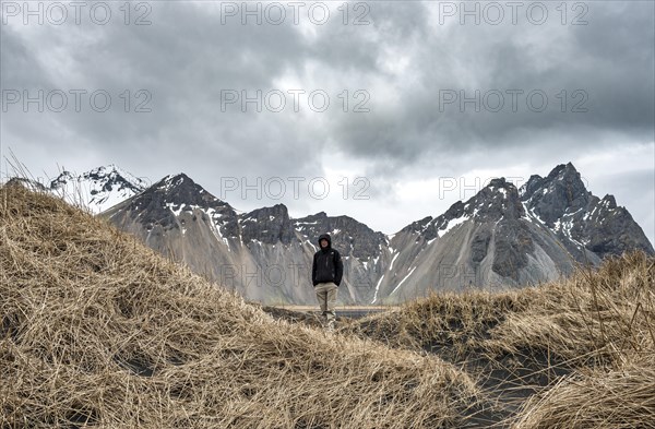 Hiker in the dunes