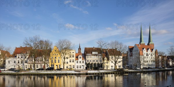 Malerwinkel with cathedral on Obertrave