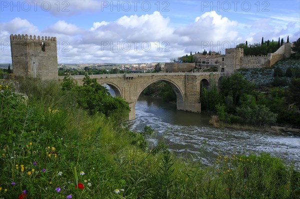 Puente de San Martin Bridge over river Tajo