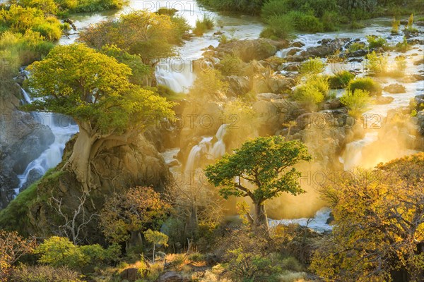 Epupa Falls at Sunrise