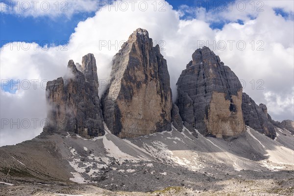 North Face of the Three Peaks of Lavaredo