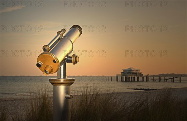 Telescope at Timmendorfer Strand