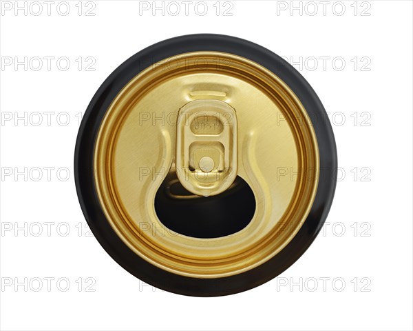 Drinks can top with ring pull