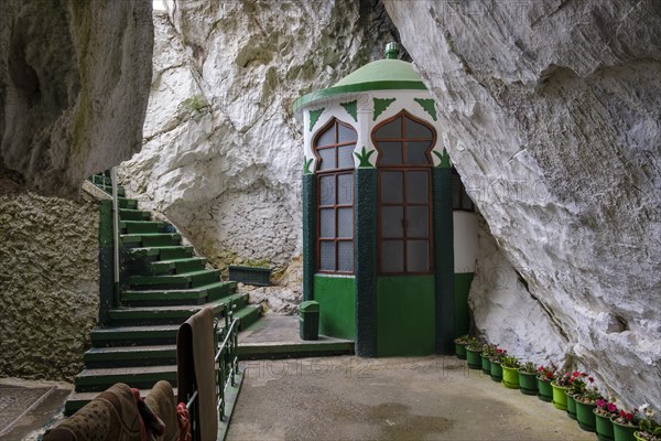 Tekke of Sari Salltik (Sari Saltuk) in Cave in Skanderbeg Mountains